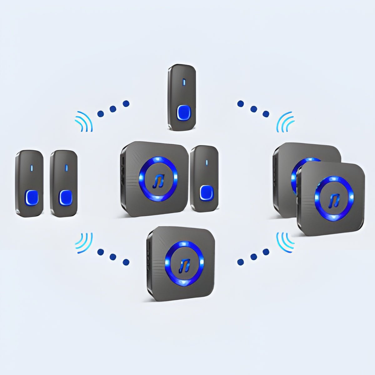 Dzwonek bezprzewodowy do furtki 400m IP55 SURFOU | REEVE