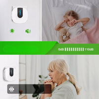 Dzwonek bezprzewodowy SURFOU 300m IP55 biały | REEVE