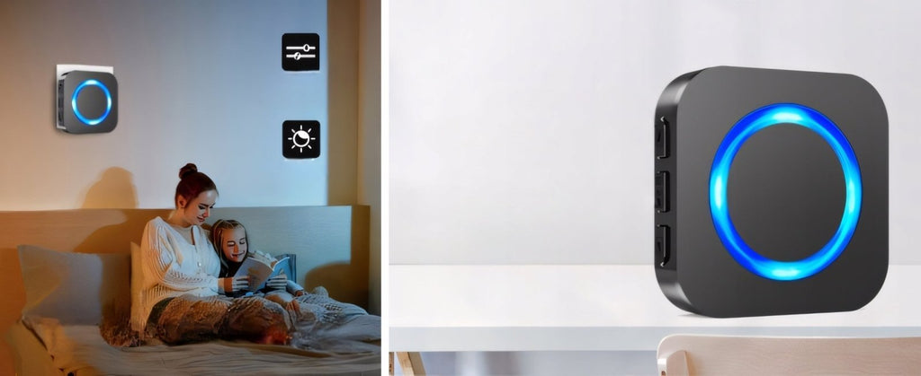 Dzwonek bezprzewodowy SURFOU 400m z 2 nadajnikami IP55 | REEVE