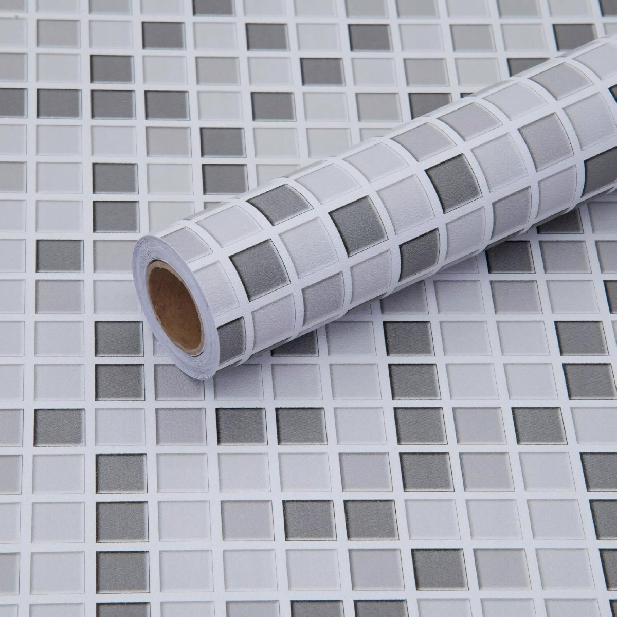 Folia mozaikowa 40x500 cm szara połyskowa | REEVE