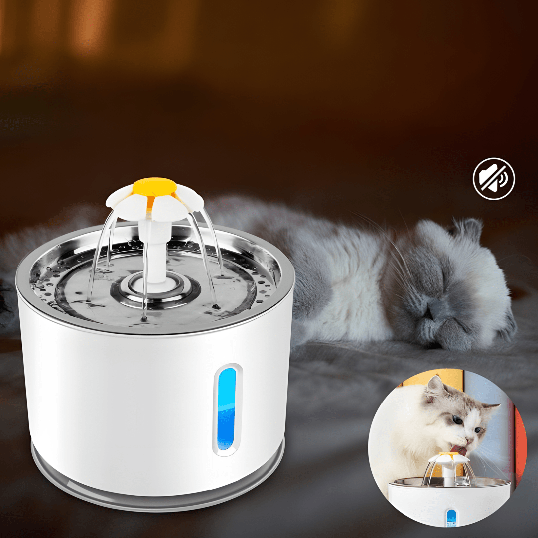 Fontanna dla kota AERB 2,4L stal nierdzewna + 3 filtry | REEVE