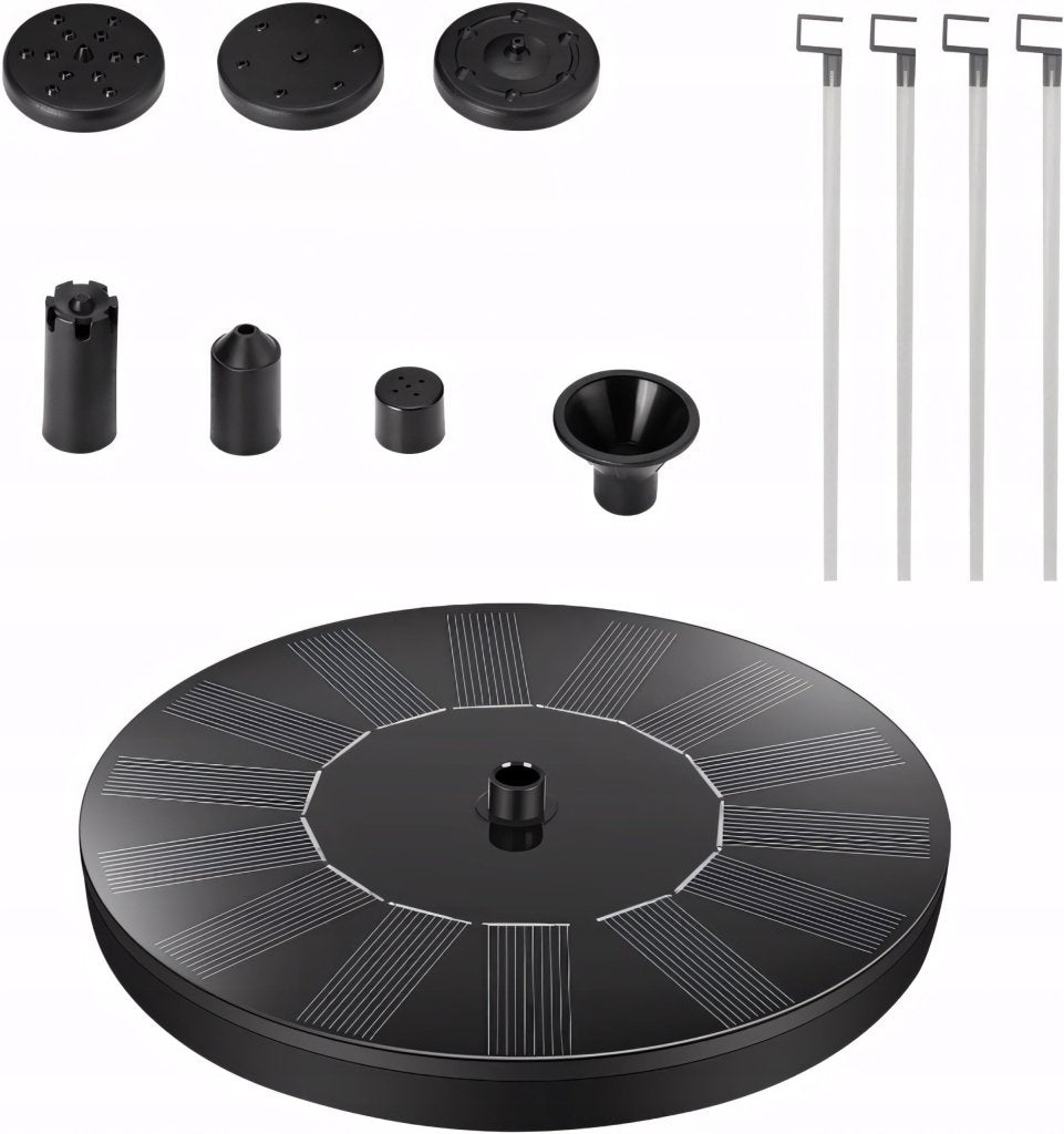 Fontanna solarna pływająca 16 cm – do stawu i oczka | REEVE