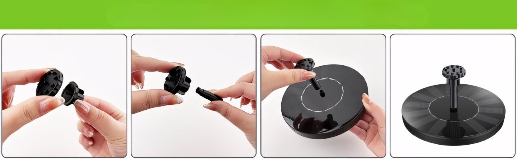 Fontanna solarna pływająca 16 cm – do stawu i oczka | REEVE