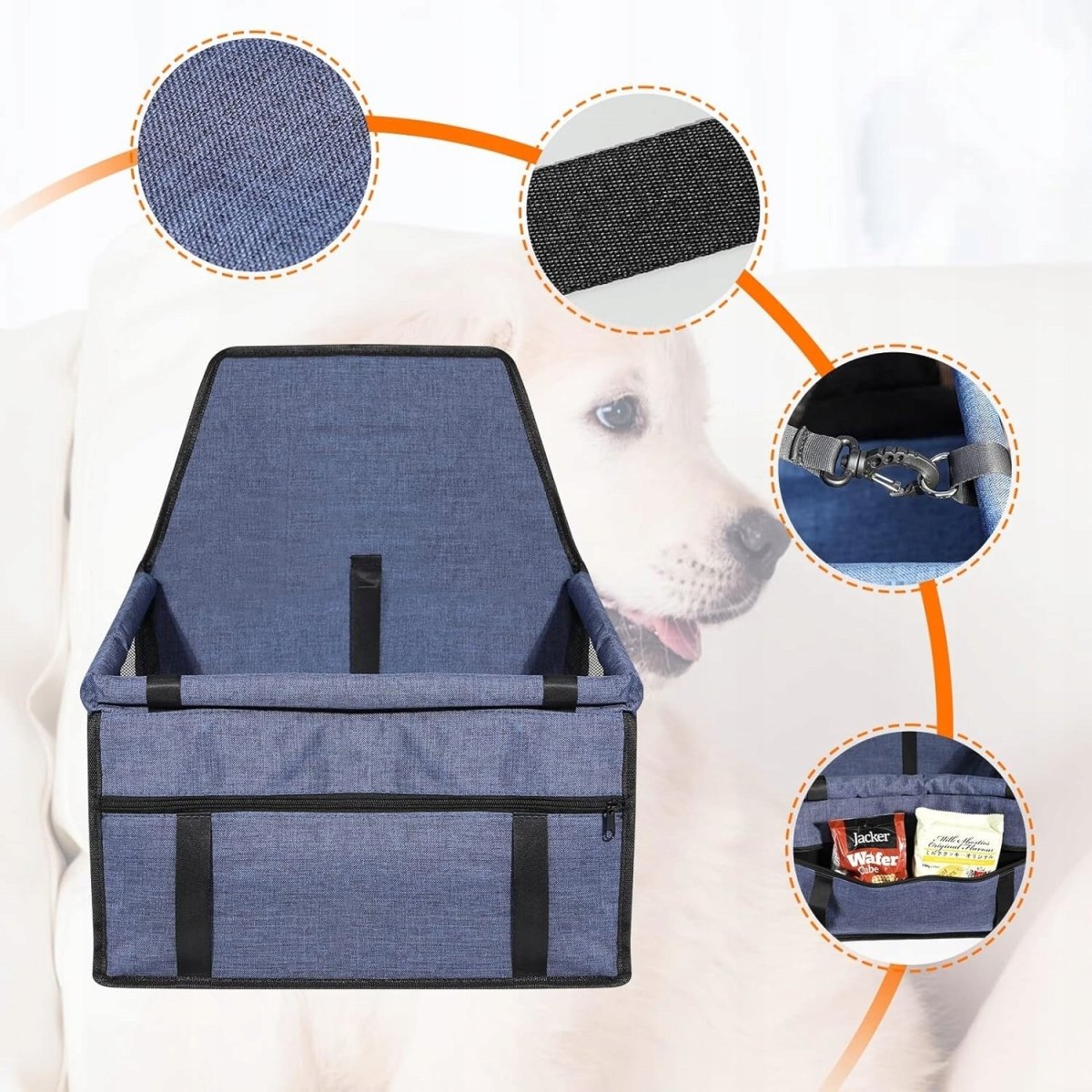 Fotelik samochodowy dla psa/kota GRAND LINE L | REEVE