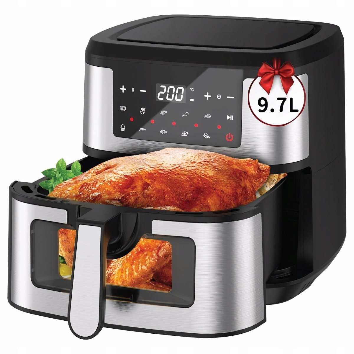 Frytkownica beztłuszczowa 9,7L Air Fryer 1600W | REEVE