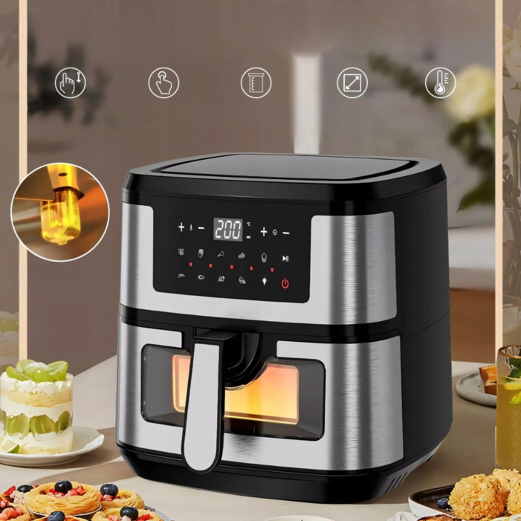 Frytkownica beztłuszczowa 9,7L Air Fryer 1600W | REEVE