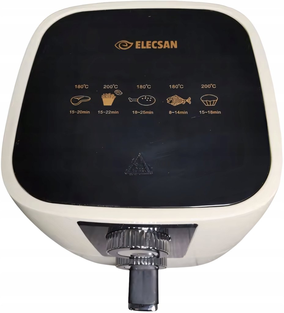 Frytkownica beztłuszczowa XXL 5.2L – 1500W, 5 programów, ELECSAN | REEVE
