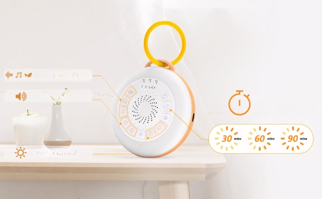 Generator białego szumu dla dzieci – usypiacz + lampka | REEVE