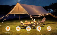 Girlanda solarna LED 12 m, 100 kul, 8 trybów, IP65 | REEVE