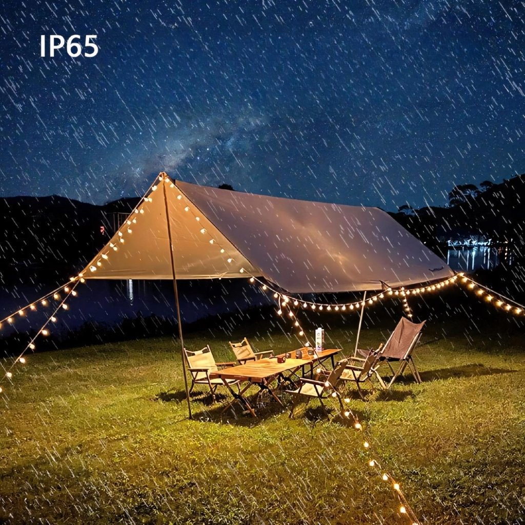 Girlanda solarna LED 12 m, 100 kul, 8 trybów, IP65 | REEVE