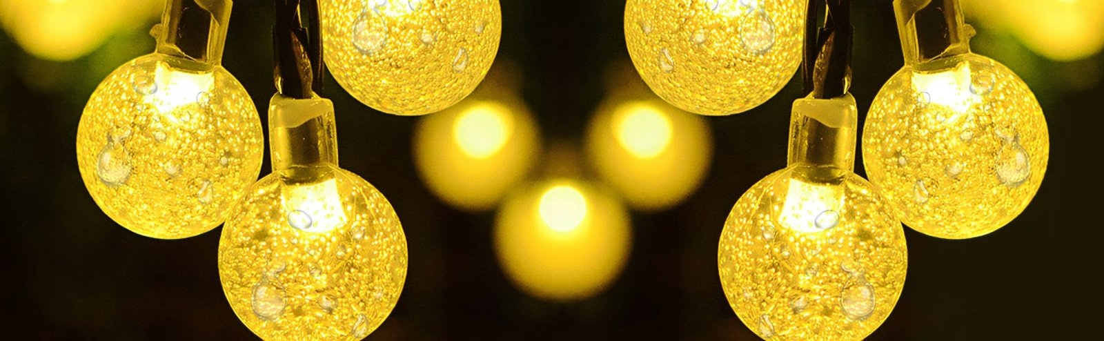 Girlanda solarna LED 12m 50 kul IP65 ciepłe światło | REEVE