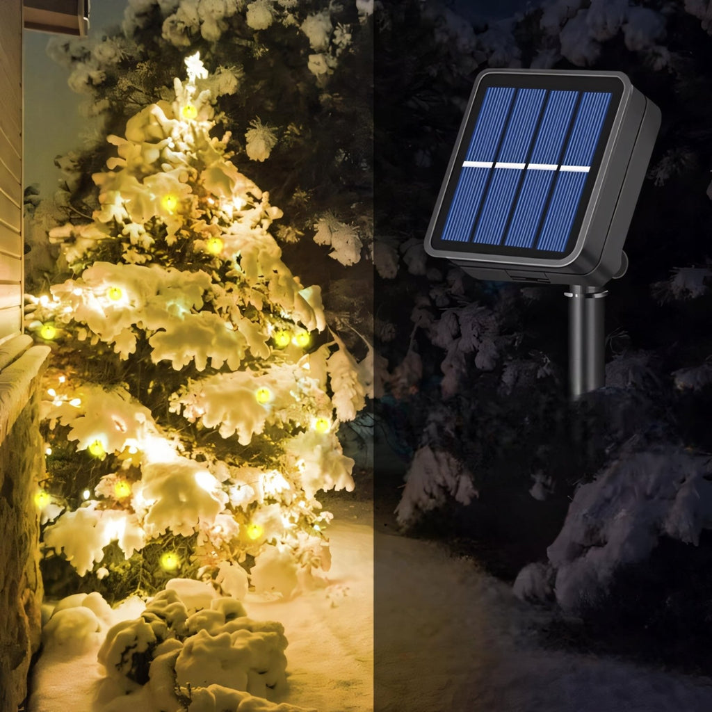 Girlanda solarna LED 7,5m 50 kul ciepłe światło | REEVE