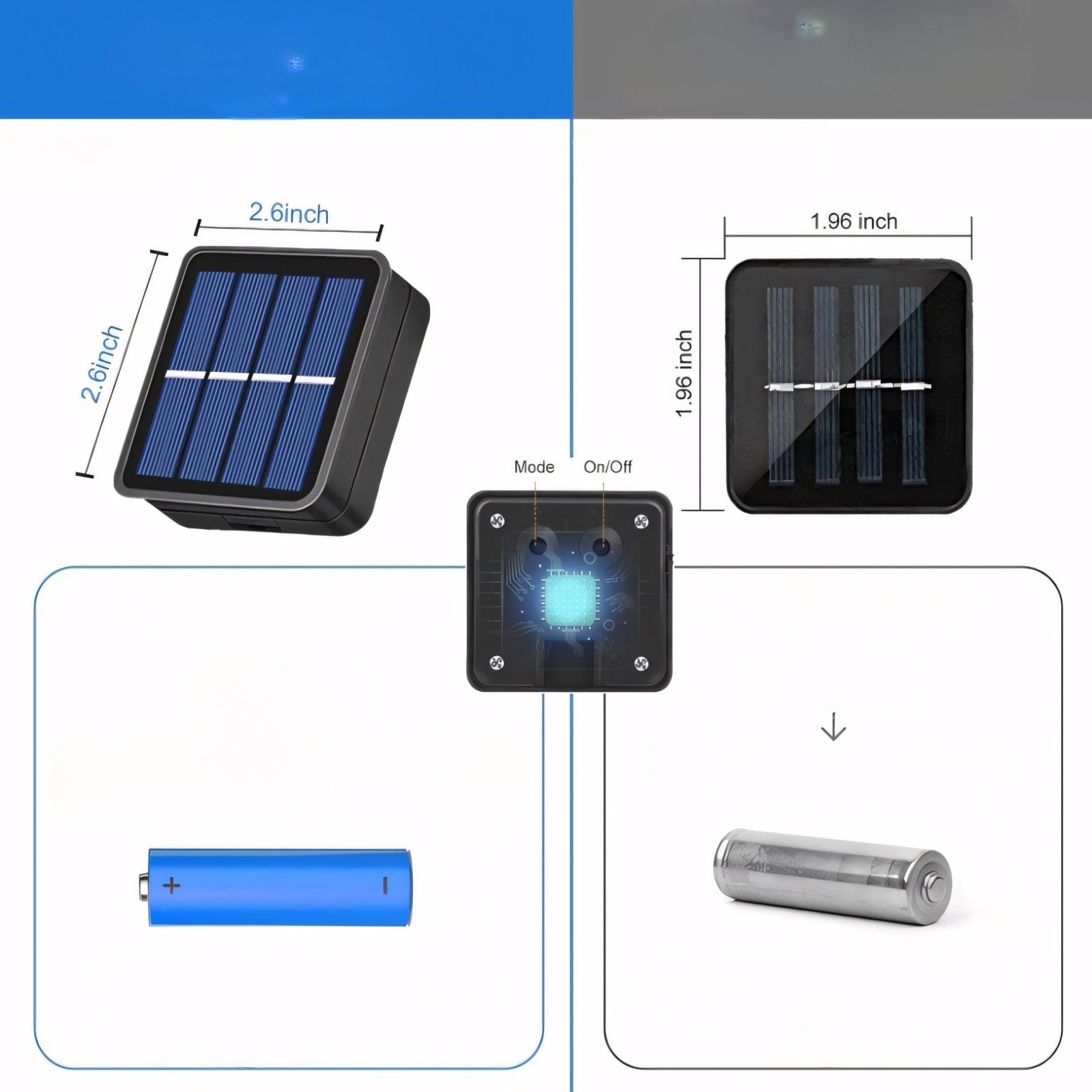 Girlanda solarna LED 7,5m 50 kul ciepłe światło | REEVE