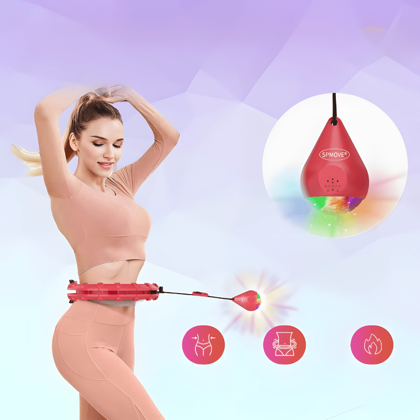 Hula Hop HuaMulan 120 cm z obciążeniem LED | REEVE