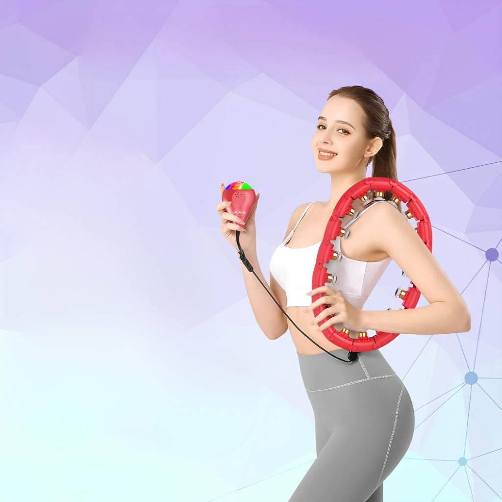 Hula Hop HuaMulan 120 cm z obciążeniem LED | REEVE