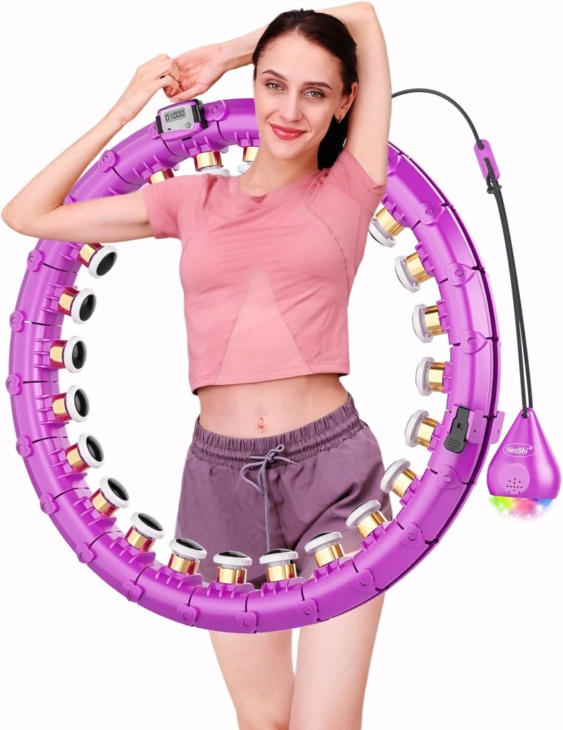 Hula Hop z obciążeniem odchudzające smart masażer licznik | REEVE