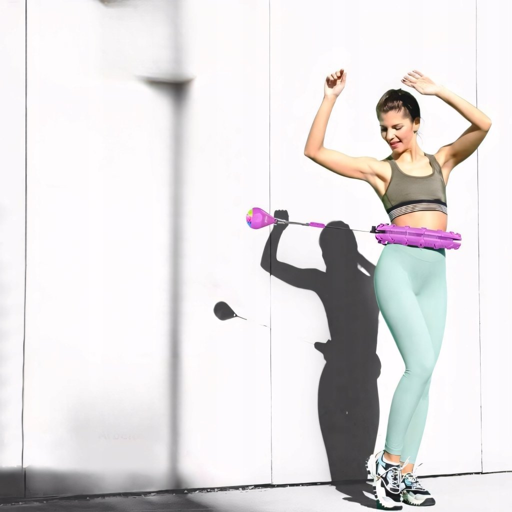 Hula Hop z obciążeniem odchudzające smart masażer licznik | REEVE