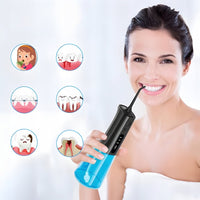 Irygator bezprzewodowy 300 ml, 6 końcówek, 3 tryby, IPX7 | REEVE