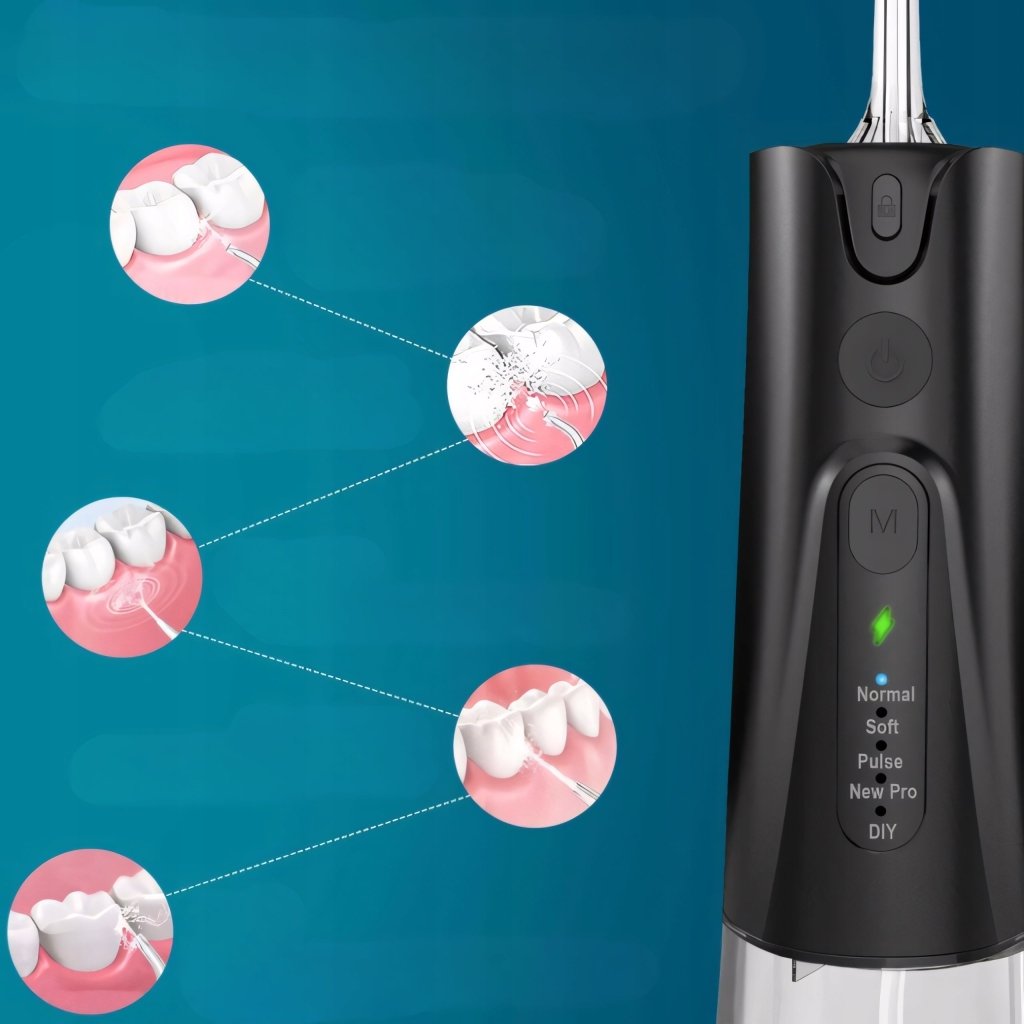 Irygator do zębów SURFOU 300ml bezprzewodowy | REEVE