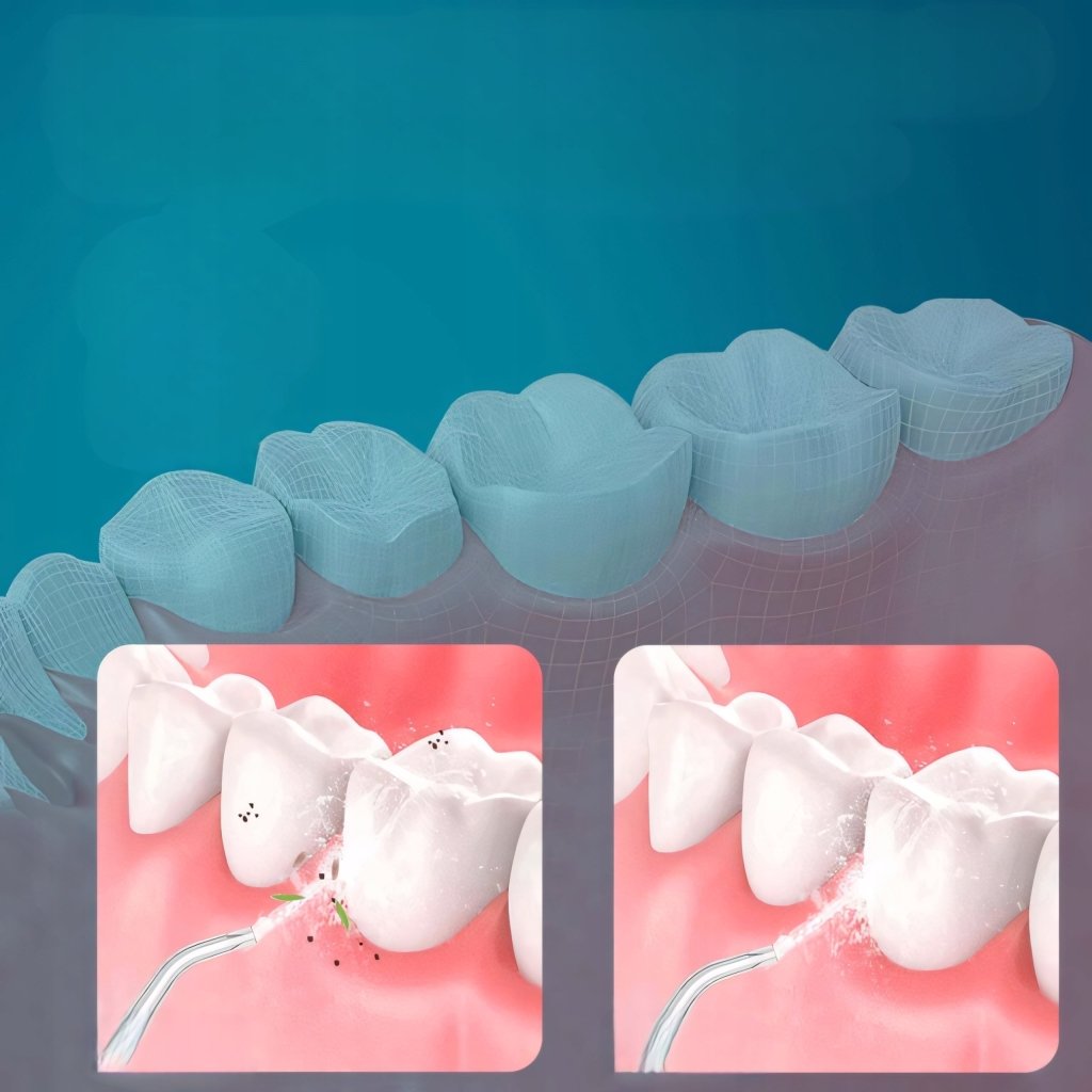Irygator do zębów SURFOU 300ml bezprzewodowy | REEVE