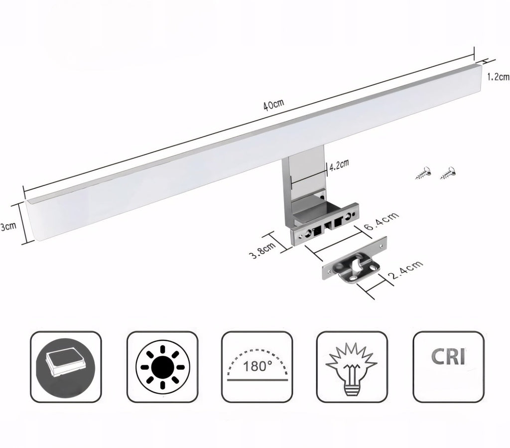 Kinkiet LED łazienkowy nad lustro 40cm IP44 | REEVE
