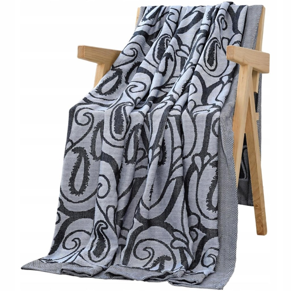 Koc narzuta 160x200 cm Jacquard jakość premium | REEVE