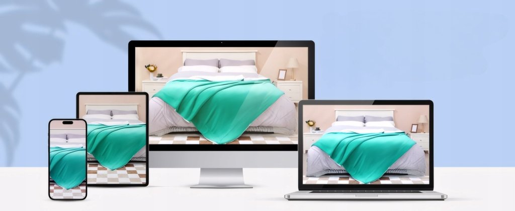 Koc sherpa KANKAEU 200x230cm dwustronny zielony | REEVE