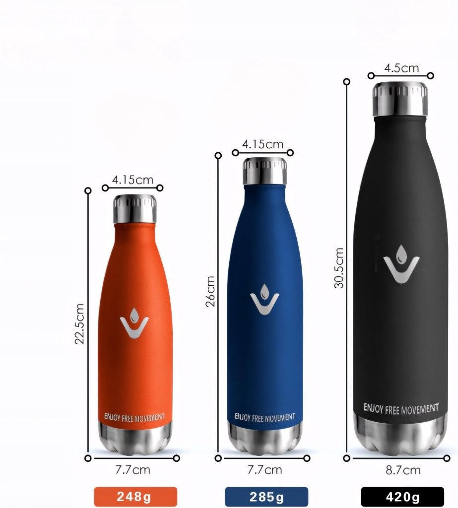 Kubek termiczny 500 ml – szczelny, pomarańczowy | REEVE