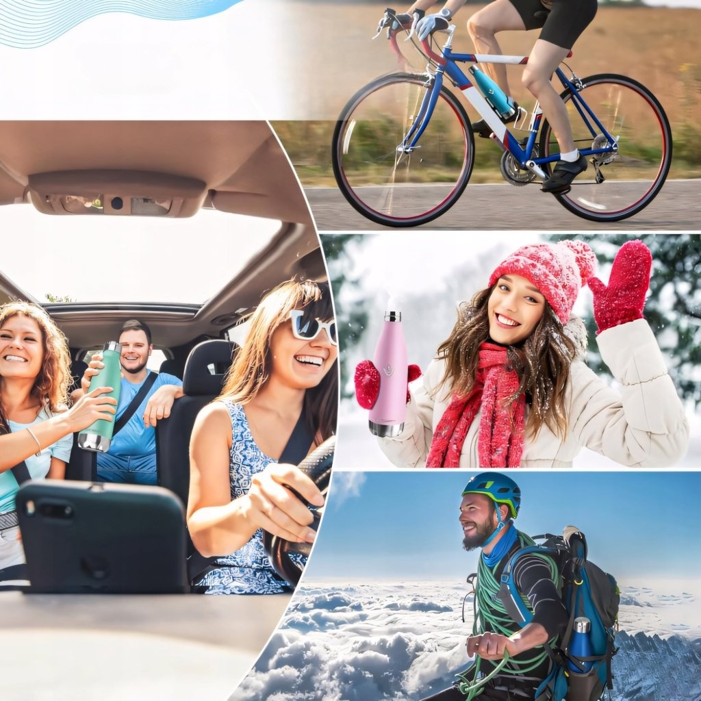 Kubek termiczny 500 ml – szczelny, pomarańczowy | REEVE