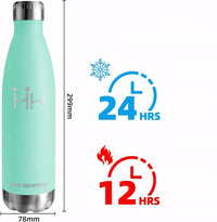 Kubek termiczny 500 ml – turkusowy, szczelny, BPA Free | REEVE