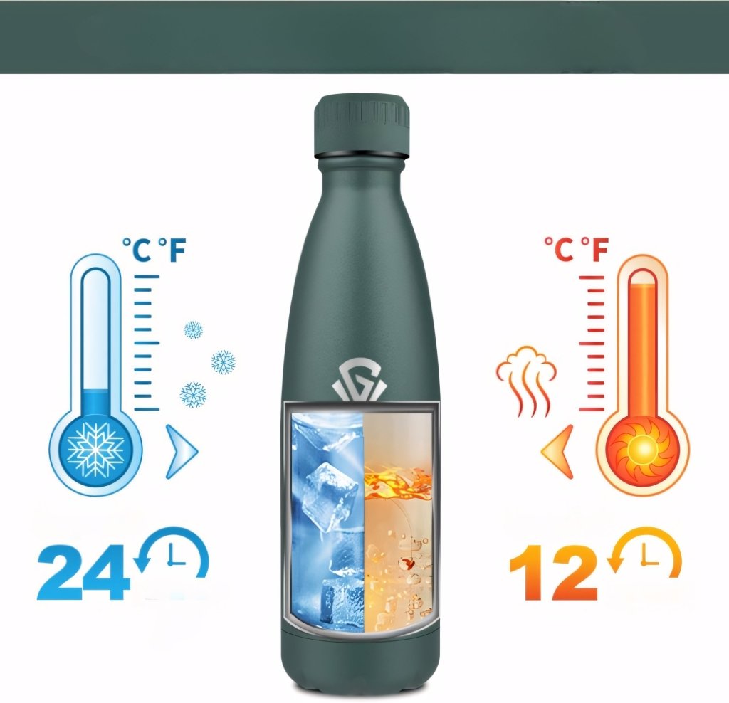 Kubek termiczny Grasta 500ml zielony | REEVE