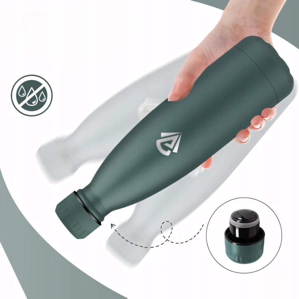 Kubek termiczny Grasta 500ml zielony | REEVE