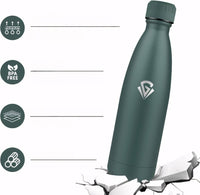 Kubek termiczny Grasta 500ml zielony | REEVE