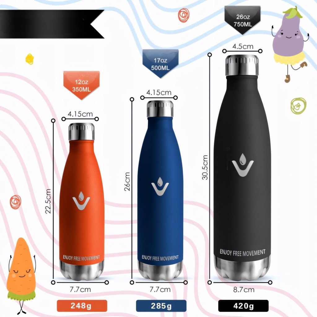 Kubek termiczny Grsta 350ml pomarańczowy | REEVE