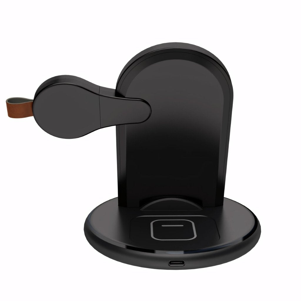 Ładowarka bezprzewodowa 3w1 15W stacja Qi | REEVE