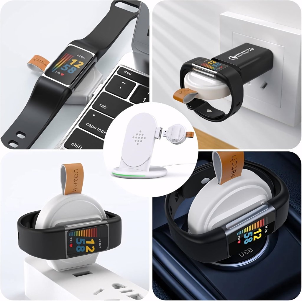 Ładowarka indukcyjna 3w1 biała – szybka, Qi, QC3.0 | REEVE