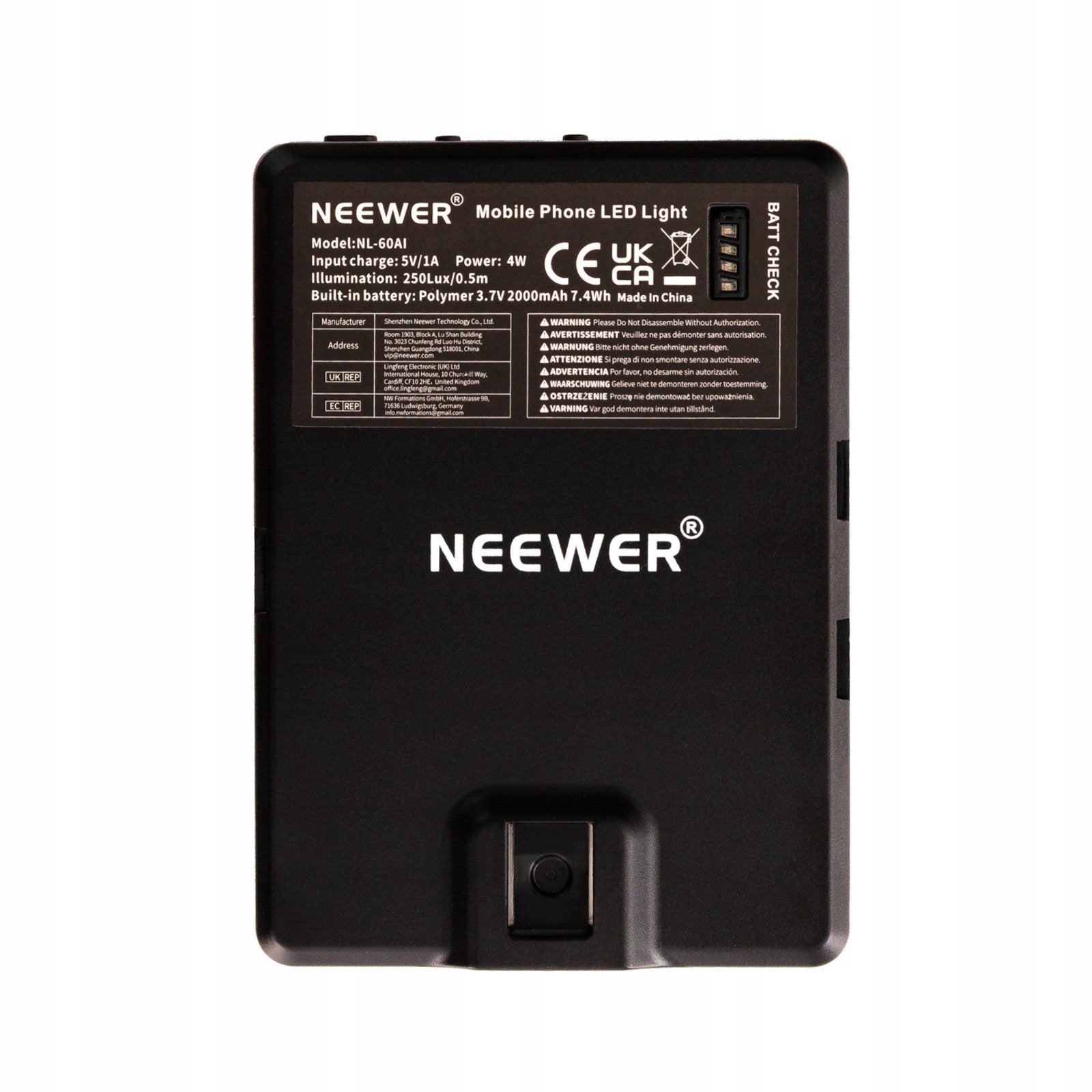 Lampa LED Neewer NL - 60AI 60LED CRI95+ z baterią | REEVE