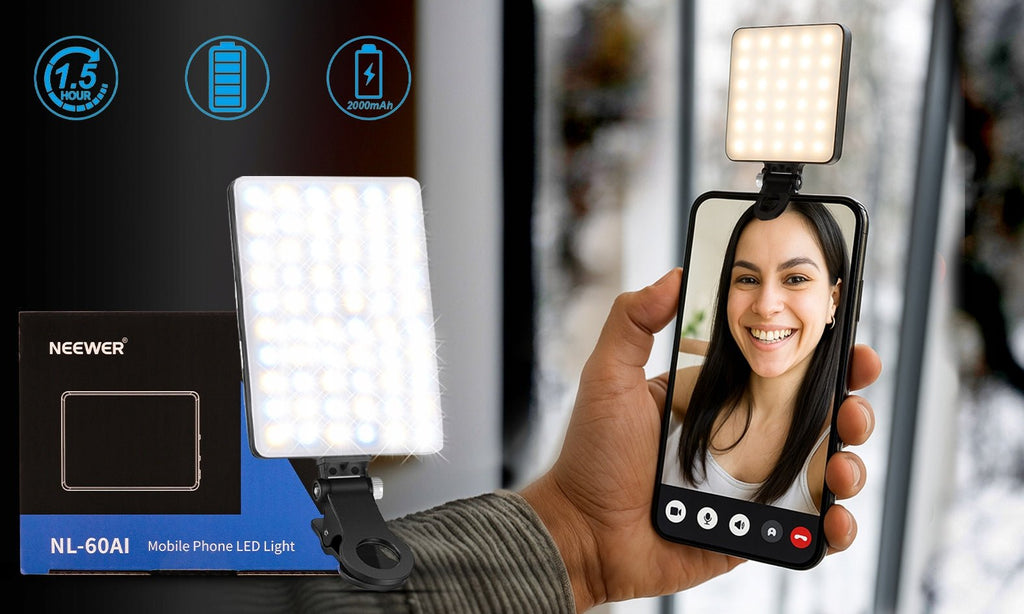 Lampa LED Neewer NL - 60AI 60LED CRI95+ z baterią | REEVE