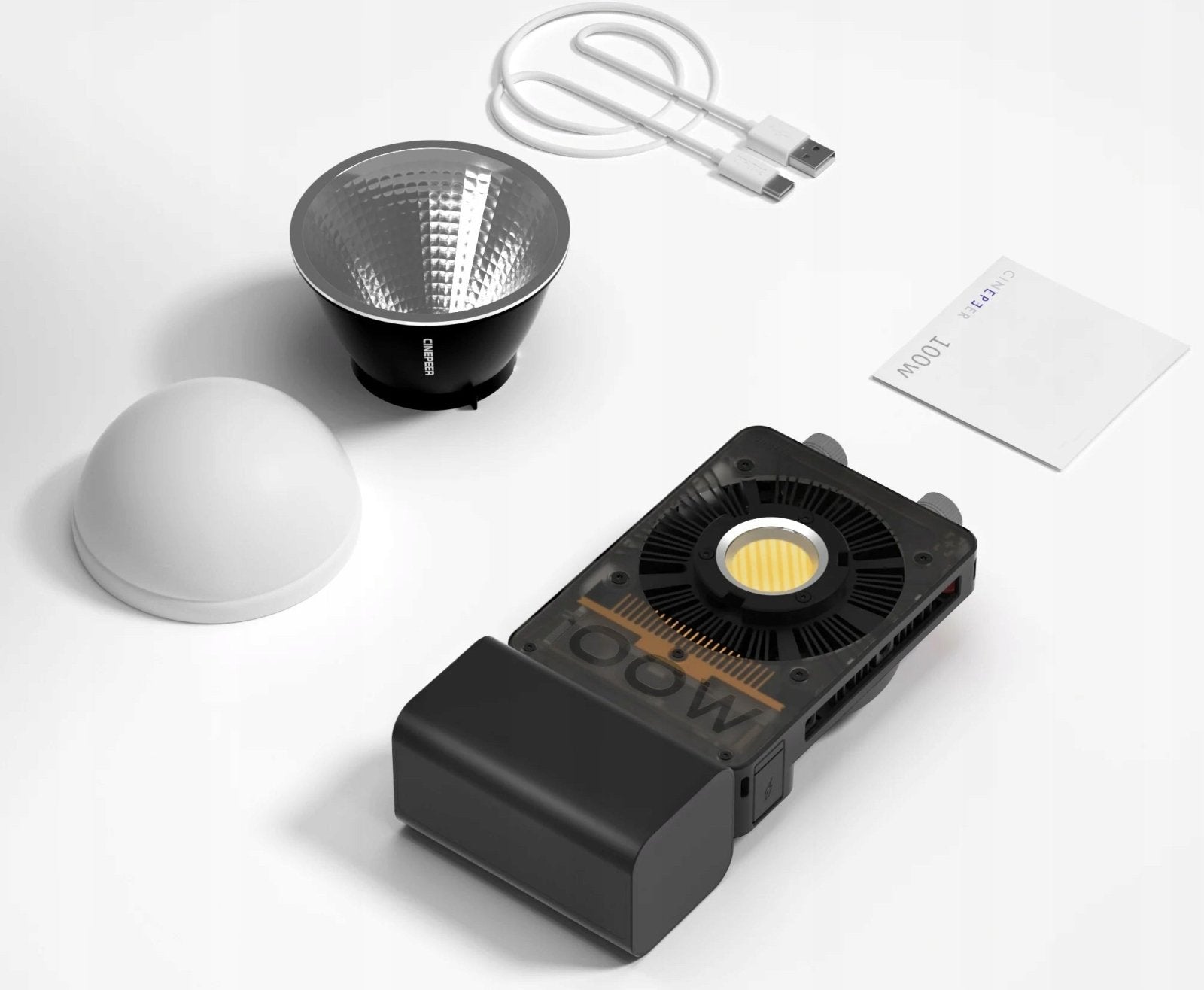 Lampa LED Zhiyun Cinepeer CX100 100W CRI96 bowens | REEVE