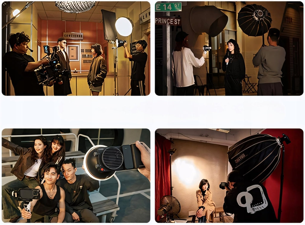 Lampa LED Zhiyun Cinepeer CX100 100W CRI96 bowens | REEVE