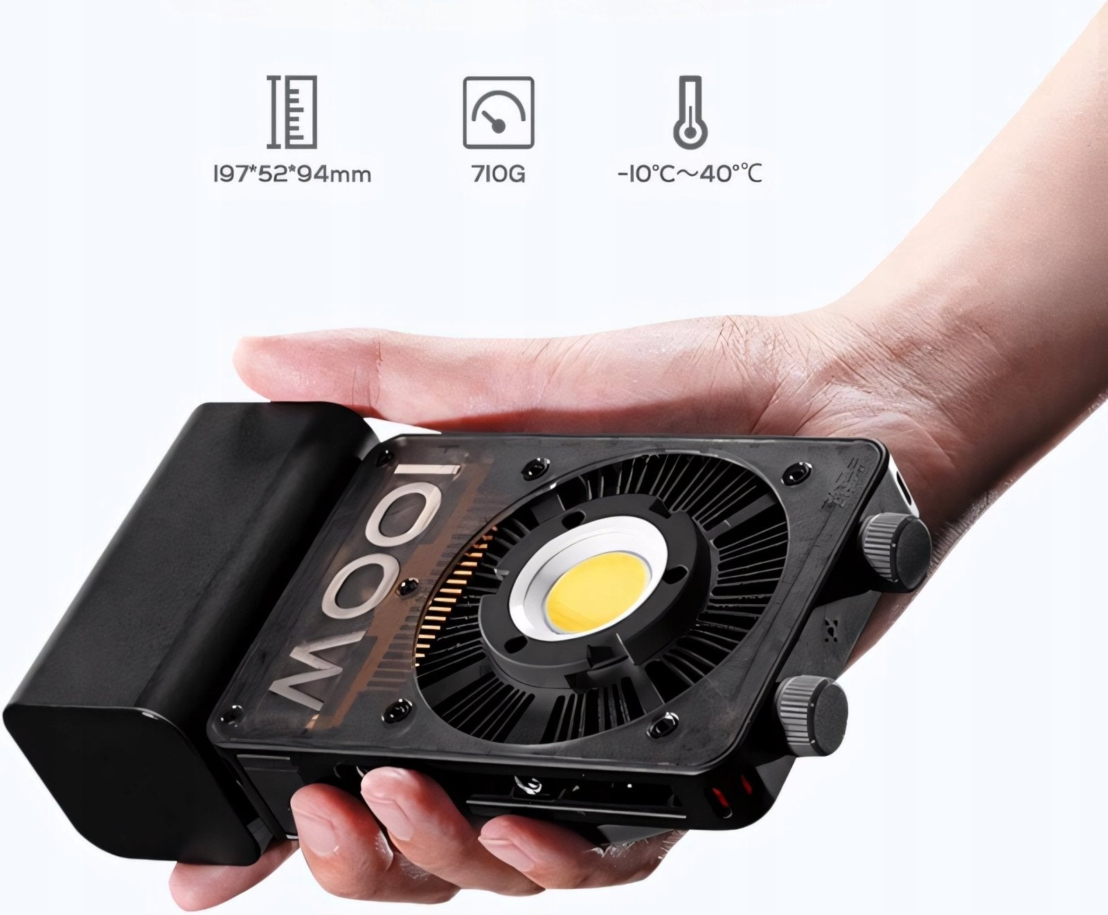 Lampa LED Zhiyun Cinepeer CX100 100W CRI96 bowens | REEVE