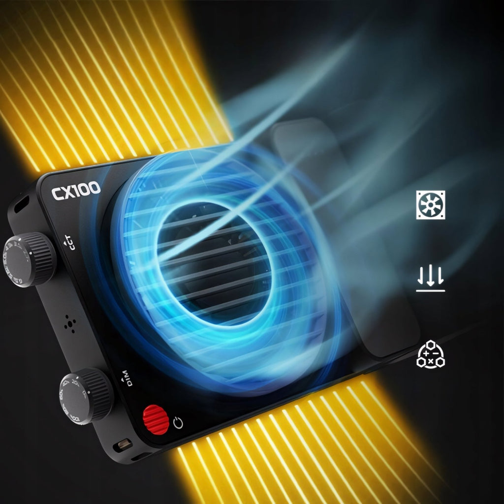 Lampa LED Zhiyun Cinepeer CX100 100W CRI96 bowens | REEVE