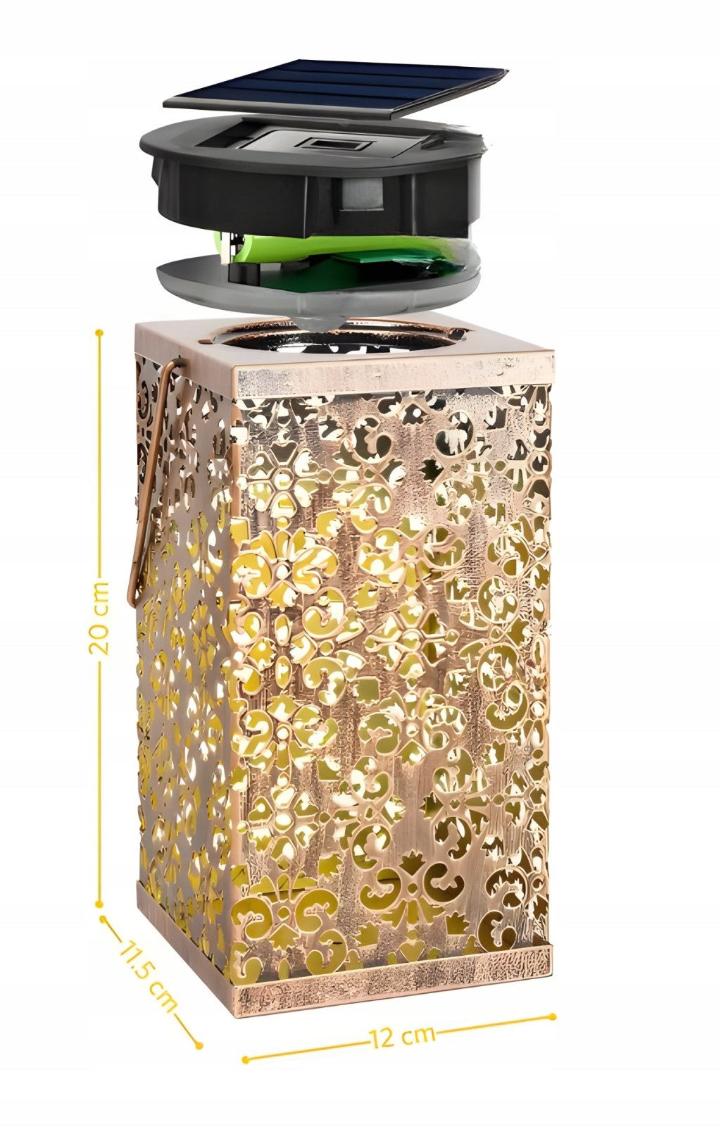 Lampion solarny LED AERB IP55 wiszący/stojący | REEVE