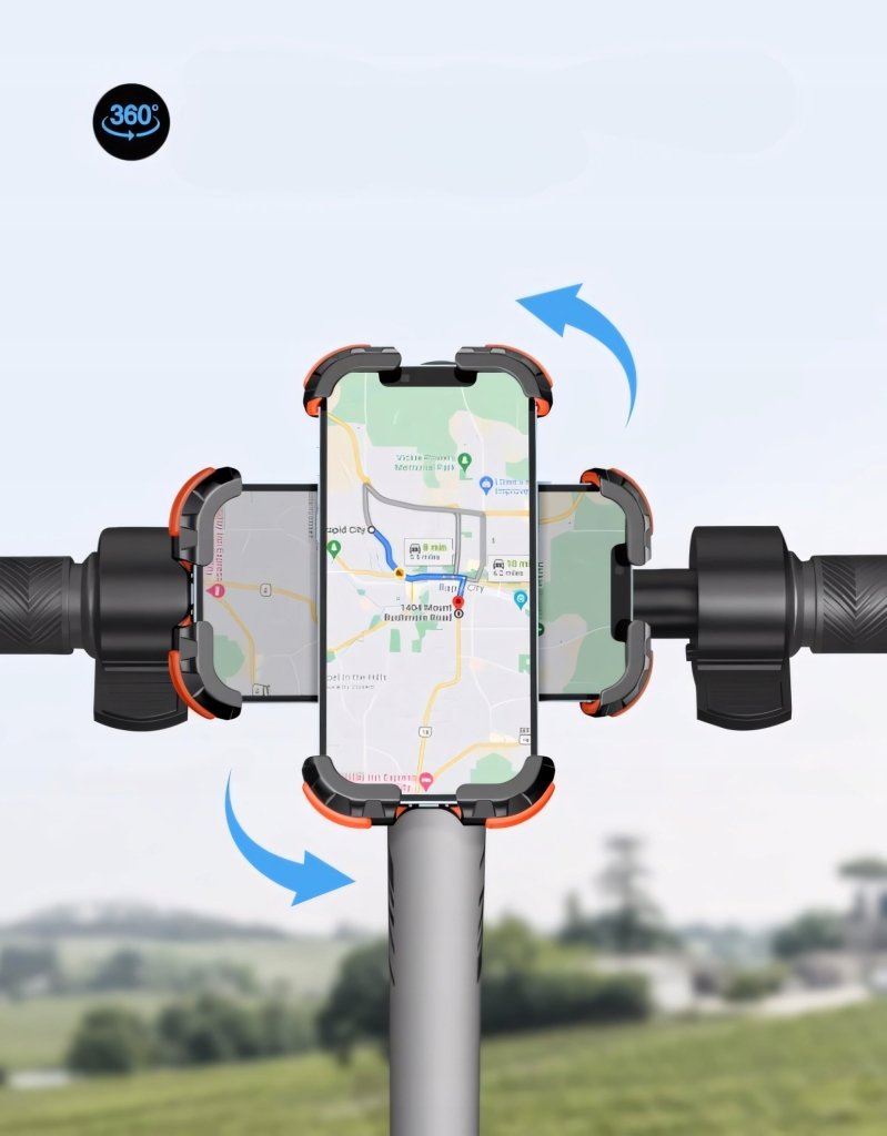 Mocny uchwyt na telefon rowerowy motocyklowy 360° | REEVE