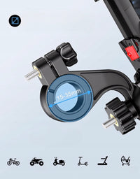 Mocny uchwyt na telefon rowerowy motocyklowy 360° | REEVE