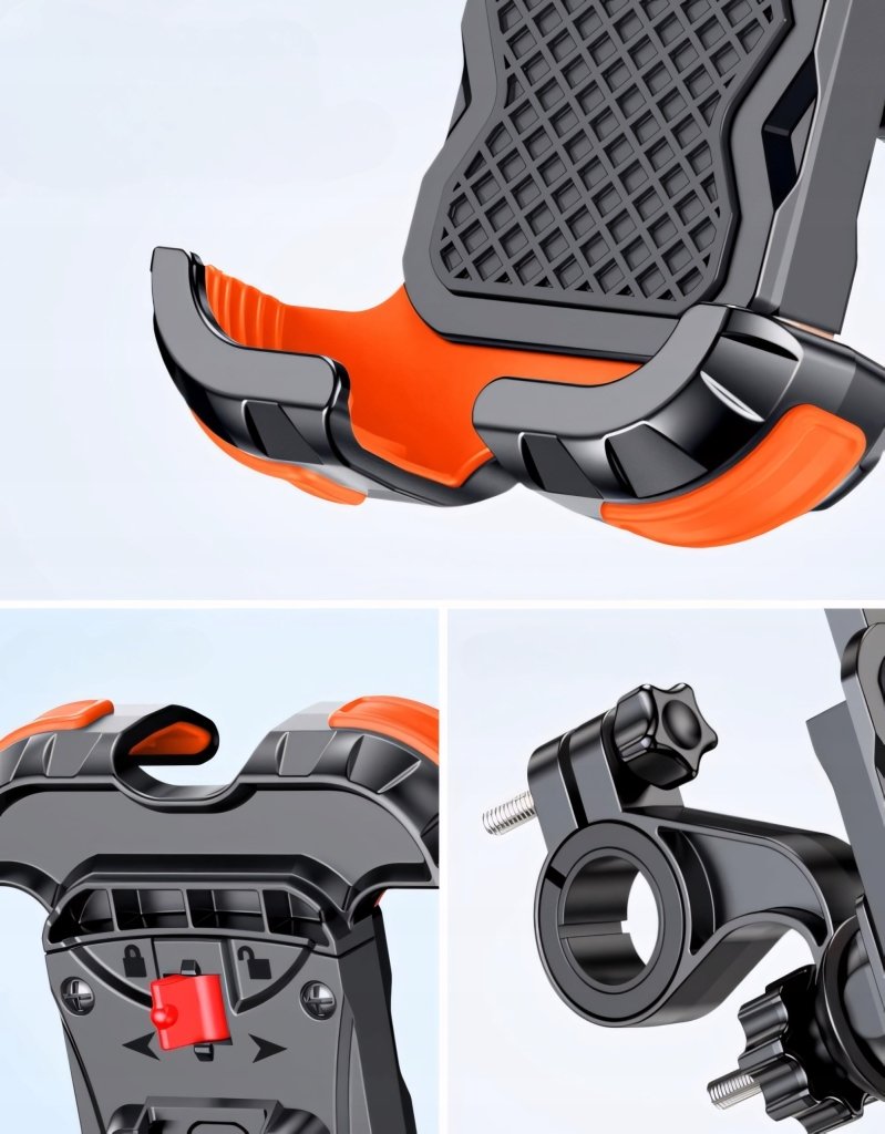 Mocny uchwyt na telefon rowerowy motocyklowy 360° | REEVE