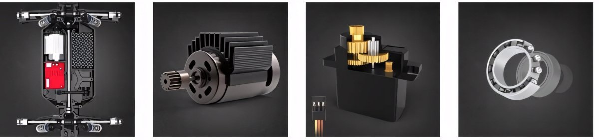 Monster Truck RC 4x4 36km/h pomarańczowy | REEVE