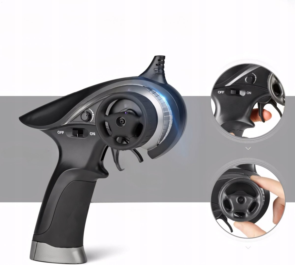 Monster Truck RC 4x4 36km/h pomarańczowy | REEVE