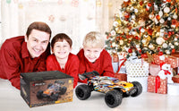 Monster Truck RC 4x4 36km/h pomarańczowy | REEVE