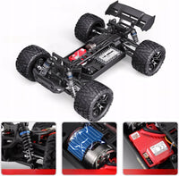 Monster Truck RC 4x4 36km/h pomarańczowy | REEVE